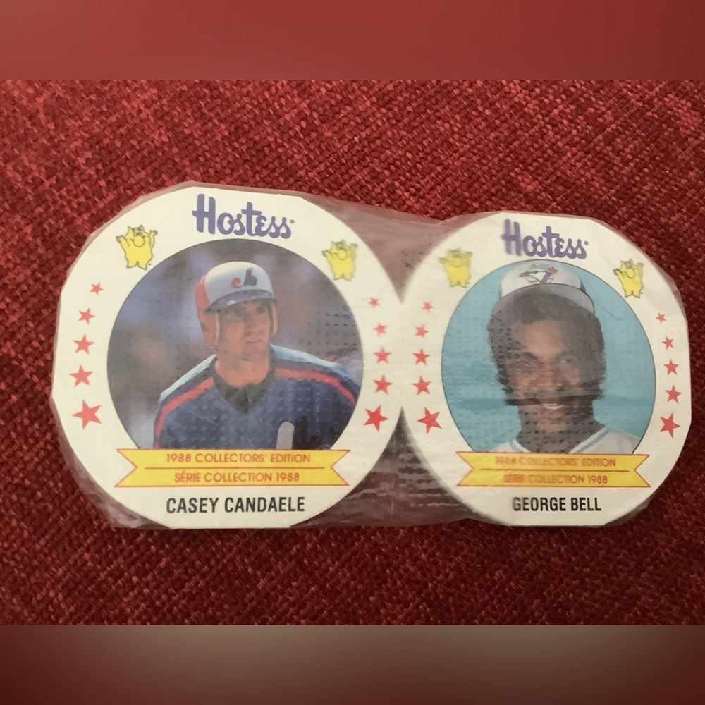 1988 MLB Hostess Toronto Blue Jays, Montreal Expos 24 Card Set